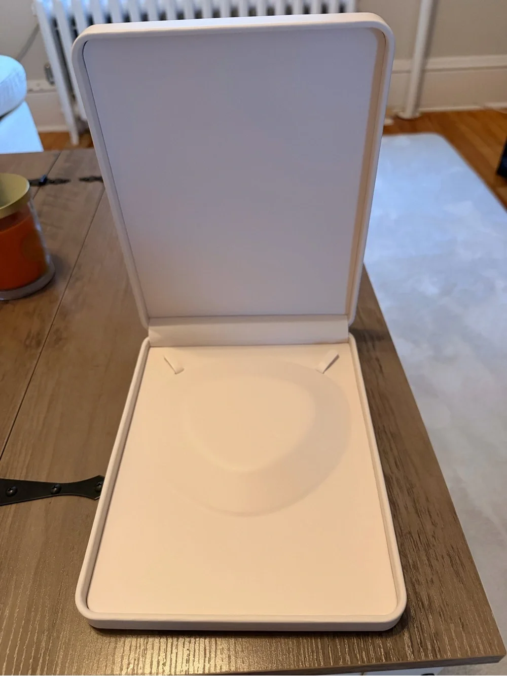 White Necklace Box